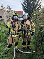 Brand in Bielen Bild: Brand in Bielen