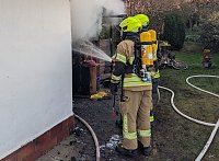 Brand in Bielen Bild: Brand in Bielen