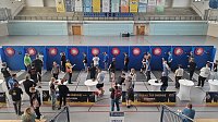 Das 1. Dartturnier des jüngst gegründeten Nordthüringer Dartclubs fand gestern in der Wiedigsburghalle statt Bild: Das 1. Dartturnier des jüngst gegründeten Nordthüringer Dartclubs fand gestern in der Wiedigsburghalle statt