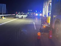 Bild: Unfall auf der A38