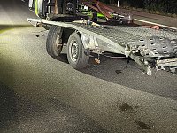 Bild: Unfall auf der A38