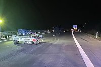 Bild: Unfall auf der A38