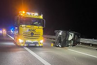 Bild: Unfall auf der A38