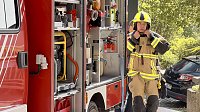 freiwillige Feuerwehr Herreden übt Evakuierung Bild: freiwillige Feuerwehr Herreden übt Evakuierung