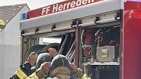 freiwillige Feuerwehr Herreden übt Evakuierung Bild: freiwillige Feuerwehr Herreden übt Evakuierung