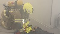 freiwillige Feuerwehr Herreden übt Evakuierung Bild: freiwillige Feuerwehr Herreden übt Evakuierung