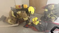 freiwillige Feuerwehr Herreden übt Evakuierung Bild: freiwillige Feuerwehr Herreden übt Evakuierung