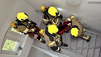 freiwillige Feuerwehr Herreden übt Evakuierung Bild: freiwillige Feuerwehr Herreden übt Evakuierung