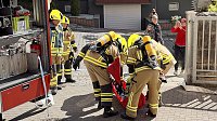 freiwillige Feuerwehr Herreden übt Evakuierung Bild: freiwillige Feuerwehr Herreden übt Evakuierung