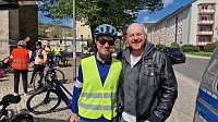 Bild: Die 3. "Kidical Mass" Fahrraddemo rollte heute durch Nordhausen
