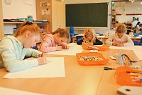 Beim Tag der offenen Tür in der Brecht-Grundschule in Nordhausen war viel los. Bild: Beim Tag der offenen Tür in der Brecht-Grundschule in Nordhausen war viel los.