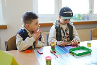Beim Tag der offenen Tür in der Brecht-Grundschule in Nordhausen war viel los. Bild: Beim Tag der offenen Tür in der Brecht-Grundschule in Nordhausen war viel los.