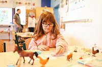 Beim Tag der offenen Tür in der Brecht-Grundschule in Nordhausen war viel los. Bild: Beim Tag der offenen Tür in der Brecht-Grundschule in Nordhausen war viel los.