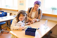 Beim Tag der offenen Tür in der Brecht-Grundschule in Nordhausen war viel los. Bild: Beim Tag der offenen Tür in der Brecht-Grundschule in Nordhausen war viel los.