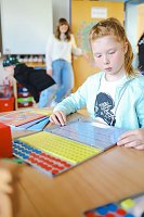 Beim Tag der offenen Tür in der Brecht-Grundschule in Nordhausen war viel los. Bild: Beim Tag der offenen Tür in der Brecht-Grundschule in Nordhausen war viel los.