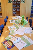 Beim Tag der offenen Tür in der Brecht-Grundschule in Nordhausen war viel los. Bild: Beim Tag der offenen Tür in der Brecht-Grundschule in Nordhausen war viel los.