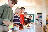 Beim Tag der offenen Tür in der Brecht-Grundschule in Nordhausen war viel los. Bild: Beim Tag der offenen Tür in der Brecht-Grundschule in Nordhausen war viel los.