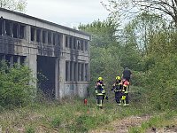Die Feuerwehr musste am Montagabend in Nordhausen zu einem Brand einer leerstehenden Halle ausrücken. Bild: Die Feuerwehr musste am Montagabend in Nordhausen zu einem Brand einer leerstehenden Halle ausrücken.