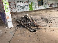 Die Feuerwehr musste am Montagabend in Nordhausen zu einem Brand einer leerstehenden Halle ausrücken. Bild: Die Feuerwehr musste am Montagabend in Nordhausen zu einem Brand einer leerstehenden Halle ausrücken.