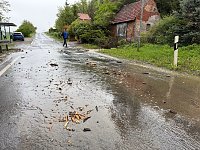 Bild: Unwetter &uuml;ber der Goldenen Aue sorgte f&uuml;r viele Feuerwehreins&auml;tze