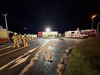 Ein spektakulärer Unfall ereignete sich Donnerstagabend bei Nordhausen. Bild: Ein spektakulärer Unfall ereignete sich Donnerstagabend bei Nordhausen.