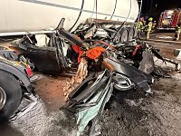 Ein spektakulärer Unfall ereignete sich Donnerstagabend bei Nordhausen. Bild: Ein spektakulärer Unfall ereignete sich Donnerstagabend bei Nordhausen.