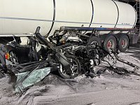 Ein spektakulärer Unfall ereignete sich Donnerstagabend bei Nordhausen. Bild: Ein spektakulärer Unfall ereignete sich Donnerstagabend bei Nordhausen.