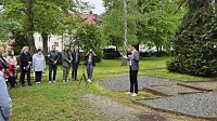 Bild: Kranzniederlegung in Bleicherode