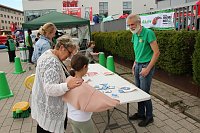 Bild: Auf dem Parkplatz der Kreissparkasse Nordhausen findet heute wieder das beliebte Knax-Kinderfest statt