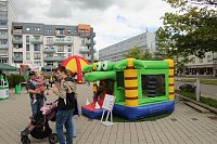 Bild: Auf dem Parkplatz der Kreissparkasse Nordhausen findet heute wieder das beliebte Knax-Kinderfest statt