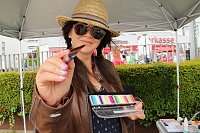 Bild: Auf dem Parkplatz der Kreissparkasse Nordhausen findet heute wieder das beliebte Knax-Kinderfest statt