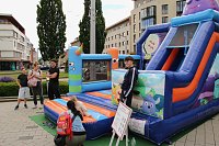 Bild: Auf dem Parkplatz der Kreissparkasse Nordhausen findet heute wieder das beliebte Knax-Kinderfest statt