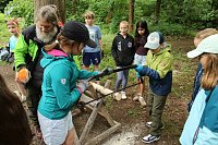Im Park Hohenrode fanden heute wieder die Waldjugendspiele statt Bild: Im Park Hohenrode fanden heute wieder die Waldjugendspiele statt