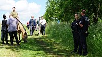 Bild: Die dicke Eiche bei Krimderode wurde heute als National-Erbe-Baum ausgerufen. 