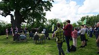 Bild: Die dicke Eiche bei Krimderode wurde heute als National-Erbe-Baum ausgerufen. 