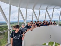 Von Ellrich hinauf nach Rothessütte - der Start des "Stadtradelns" hat die Schülerinnen und Schüler zum Hexenbesen geführt Bild: Von Ellrich hinauf nach Rothessütte - der Start des "Stadtradelns" hat die Schülerinnen und Schüler zum Hexenbesen geführt