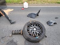 Ein heftiger Verkehrsunfall hat sich am Montagnachmittag in Niedersachswerfen ereignet. Bild: Ein heftiger Verkehrsunfall hat sich am Montagnachmittag in Niedersachswerfen ereignet.