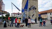 Bild: Impressionen vom Kinderfest und SWG-Geburtstag auf dem Petersberg.