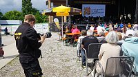 Bild: Impressionen vom Kinderfest und SWG-Geburtstag auf dem Petersberg.