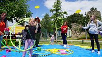 Bild: Impressionen vom Kinderfest und SWG-Geburtstag auf dem Petersberg.