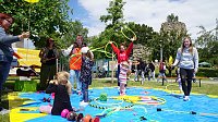 Bild: Impressionen vom Kinderfest und SWG-Geburtstag auf dem Petersberg.