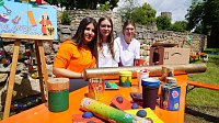 Bild: Impressionen vom Kinderfest und SWG-Geburtstag auf dem Petersberg.