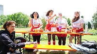 Bild: Impressionen vom Kinderfest und SWG-Geburtstag auf dem Petersberg.