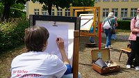 Bild: Impressionen vom Kinderfest und SWG-Geburtstag auf dem Petersberg.