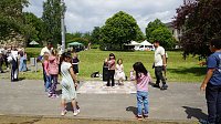 Bild: Impressionen vom Kinderfest und SWG-Geburtstag auf dem Petersberg.
