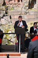 Am Samstag wurde der 130. Geburtstag des Kyffhäuserdenkmals gefeiert. Bild: Am Samstag wurde der 130. Geburtstag des Kyffhäuserdenkmals gefeiert.