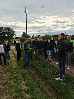 Zweiter Stammtisch für Junglandwirte in Mörbach. Bild: Zweiter Stammtisch für Junglandwirte in Mörbach.