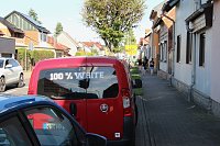 AfD Veranstaltung im Sachswerfer Handwagen Bild: AfD Veranstaltung im Sachswerfer Handwagen