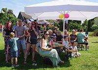Das Familienfest fand auf dem Sportplatz in Niedersachswerfen statt. Bild: Das Familienfest fand auf dem Sportplatz in Niedersachswerfen statt.