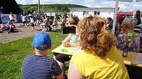 Das Familienfest fand auf dem Sportplatz in Niedersachswerfen statt. Bild: Das Familienfest fand auf dem Sportplatz in Niedersachswerfen statt.